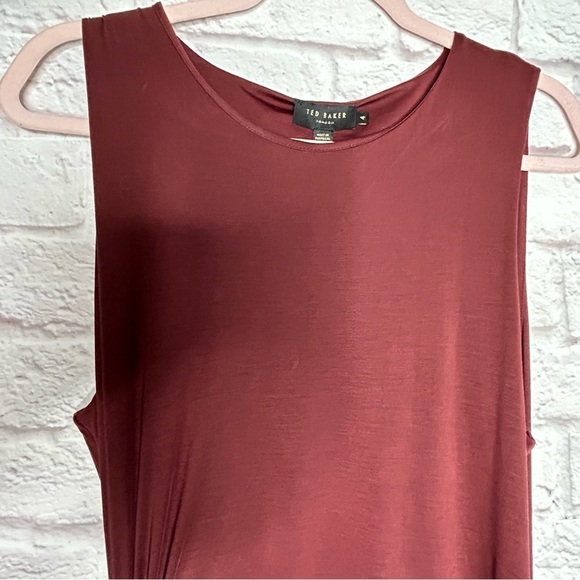 TED BAKER London Giullia Jersey Dress with Ruched Circle NWOT - Picture 9 of 16